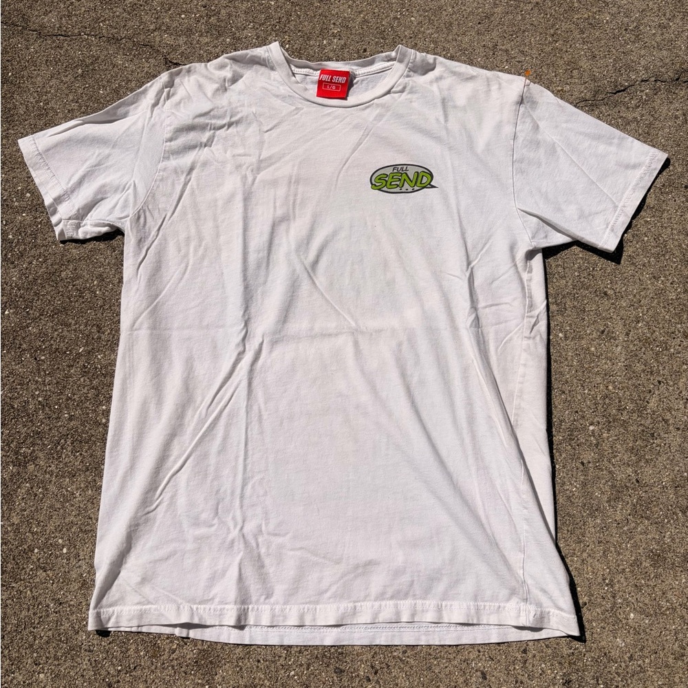 Full Send Tee Sz L 21x26